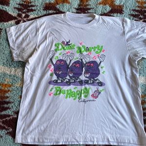 Vintage California raisins band shirt